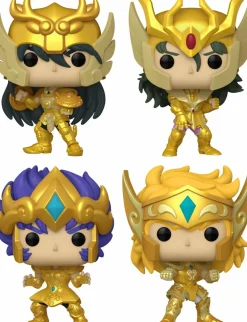 Pop! Bundles>Saint Seiya : Knights of the Zodiac - Golden Warrior Pop! Vinyl Bundle (Set of 4)