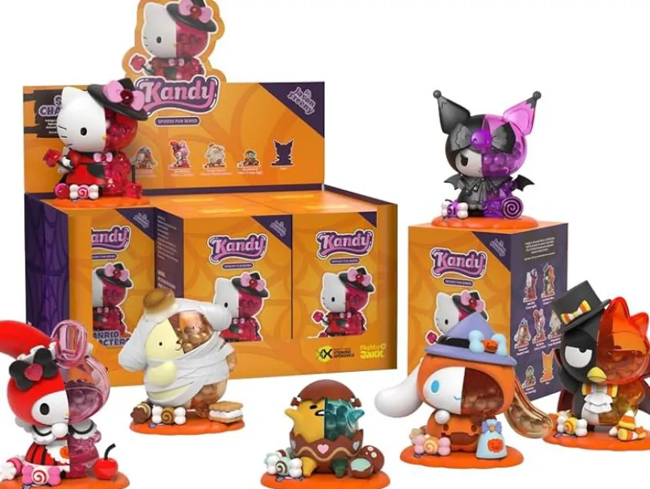 Blind Box>Sanrio - Kandy x ft. Jason Freeny Spooky Fun Series Blind Box Vinyl Figure (Single Unit)