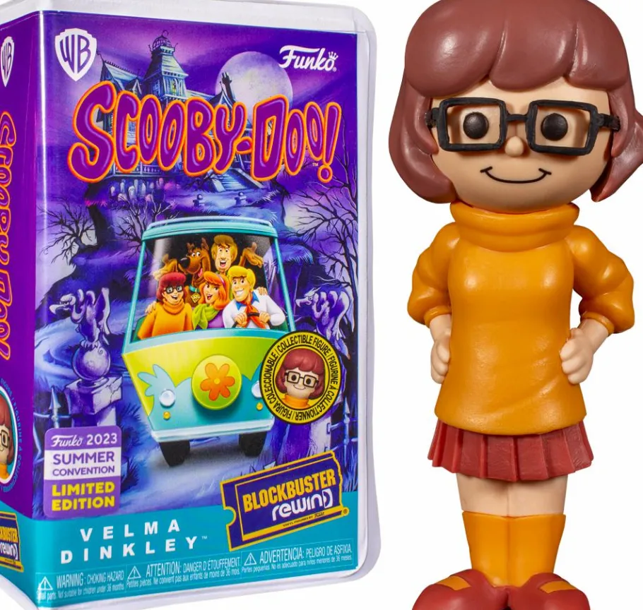 Funko Convention Exclusives>Scooby Doo Scooby-Doo! - Velma Blockbuster Rewind Vinyl Figure (2023 Summer Convention Exclusive) (Popcultcha Exclusive)