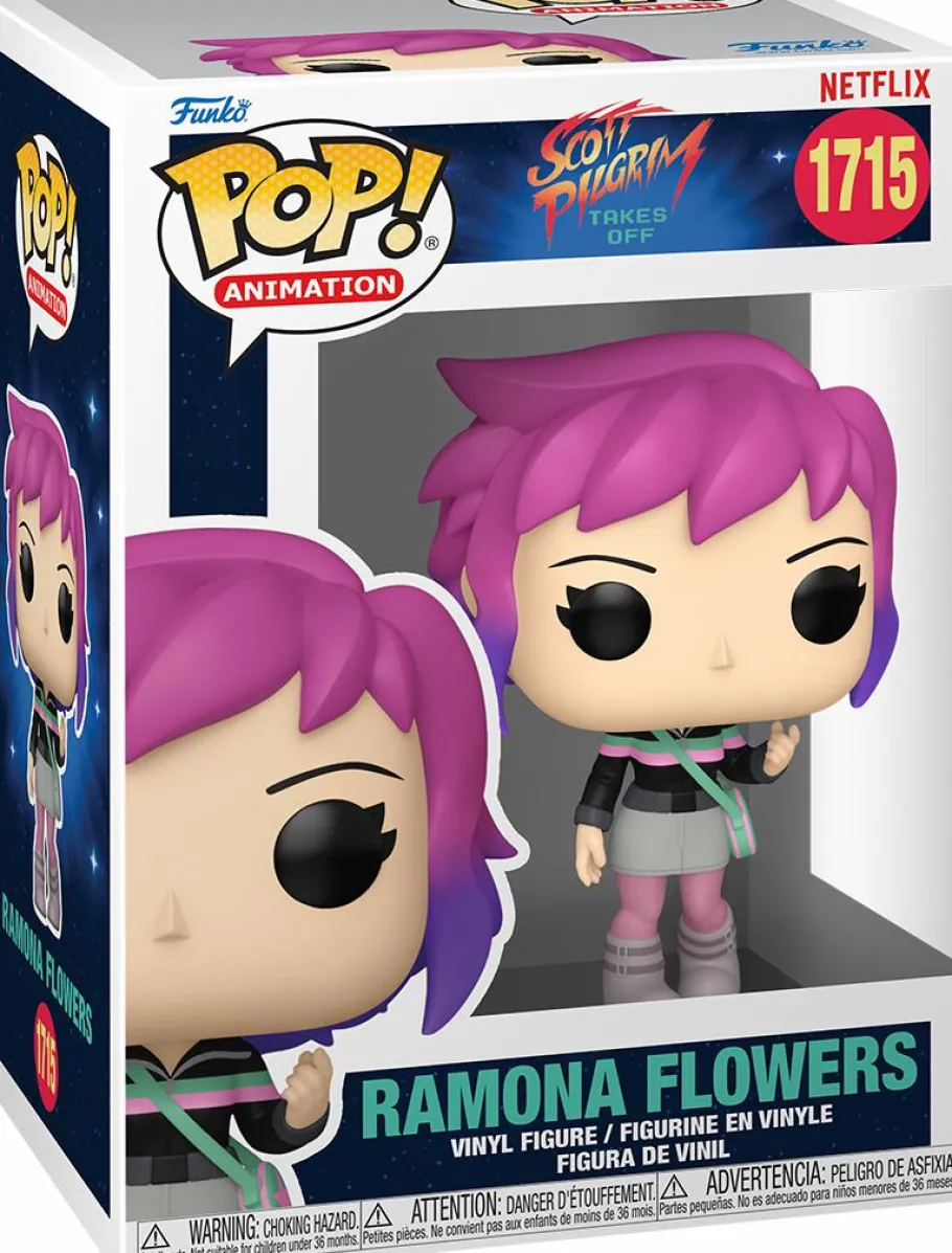 Standard Pop!>Scott Pilgrim Takes Off (2023) - Ramona Flowers Pop! Vinyl Figure