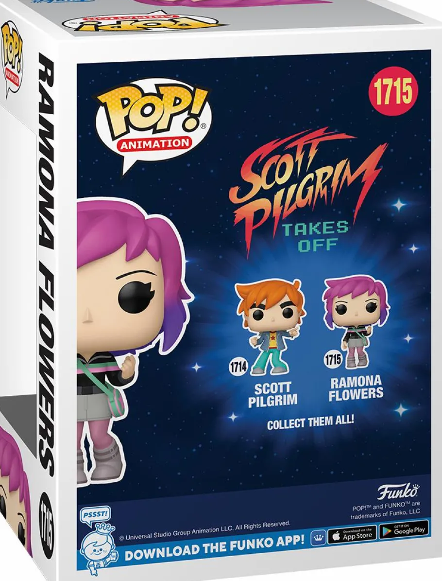 Standard Pop!>Scott Pilgrim Takes Off (2023) - Ramona Flowers Pop! Vinyl Figure