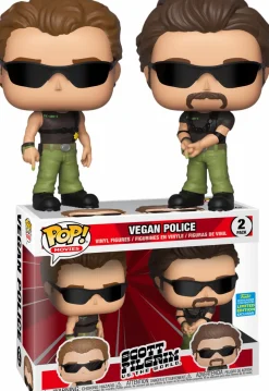 Funko Convention Exclusives>Scott Pilgrim vs. the World - Vegan Police Pop! Vinyl Figure 2-Pack (2019 Summer Convention Exclusive)