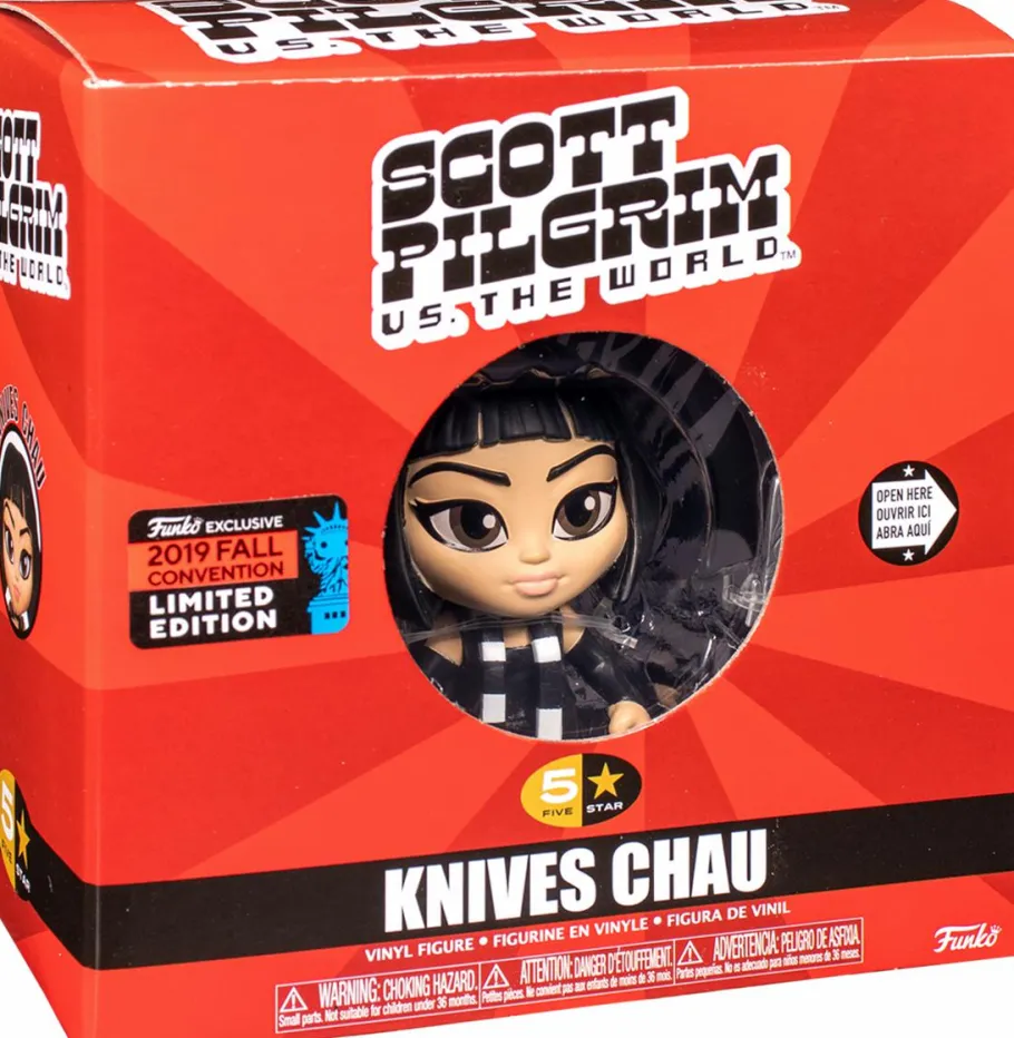 Funko Convention Exclusives>Scott Pilgrim vs The World - Knives Chau 5 Star 4” Vinyl Figure (2019 Fall Convention Exclusive)