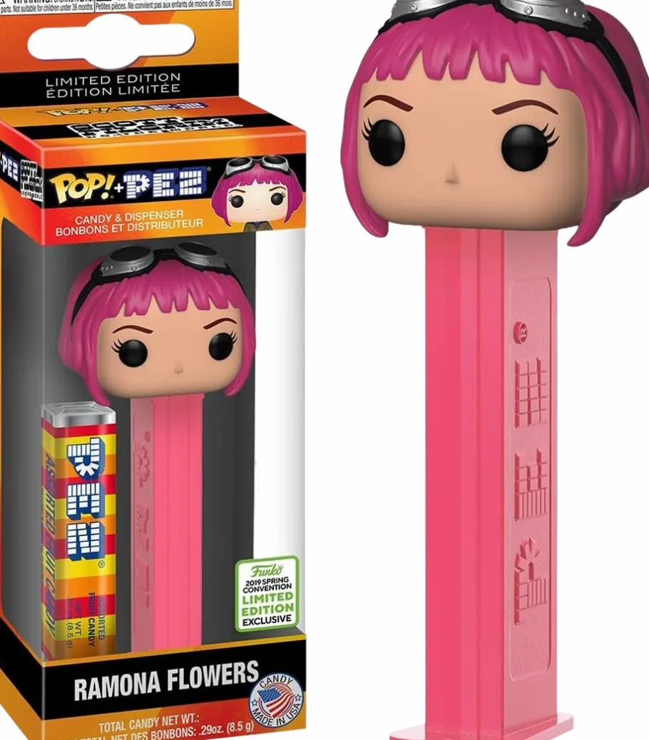 Funko Convention Exclusives>Scott Pilgrim vs. the World - Ramona Flowers Pop! Pez Dispenser (2019 Spring Convention Exclusive)