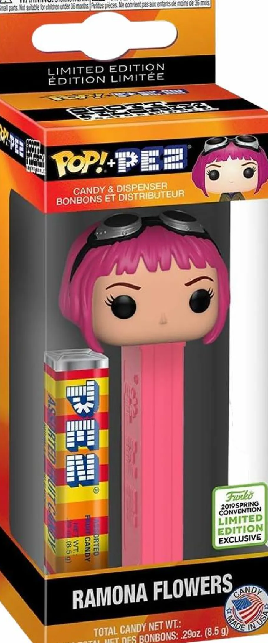 Funko Convention Exclusives>Scott Pilgrim vs. the World - Ramona Flowers Pop! Pez Dispenser (2019 Spring Convention Exclusive)