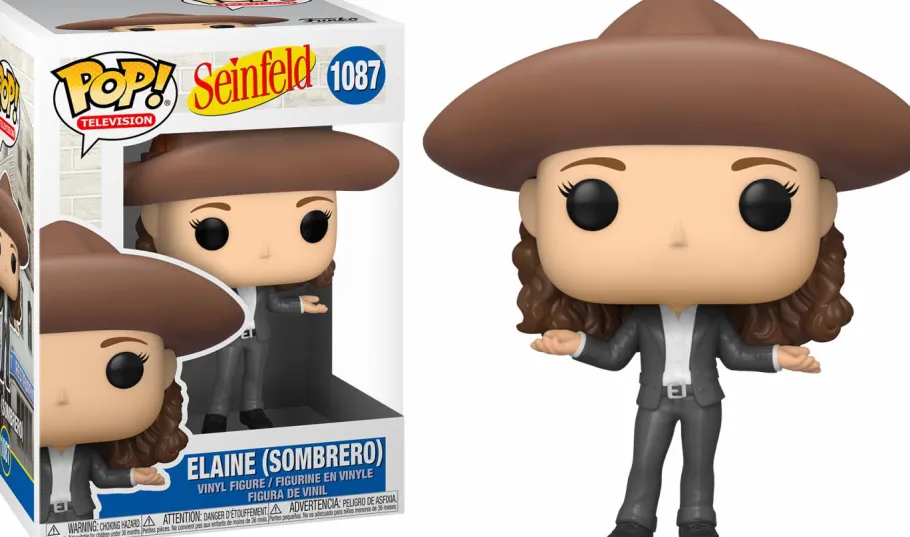 Standard Pop!>Seinfeld - Elaine with Urban Sombrero Pop! Vinyl Figure
