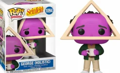 Standard Pop!>Seinfeld - Holistic George with Purple Face Pop! Vinyl Figure