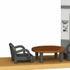 Designer Plush>Seinfeld - Newman with Jerry’s Apartment Diorama Mini Moments Vinyl Figure