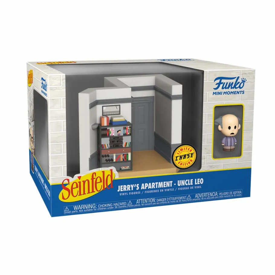 Designer Plush>Seinfeld - Uncle Leo with Jerry’s Apartment Diorama Mini Moments Vinyl Figure