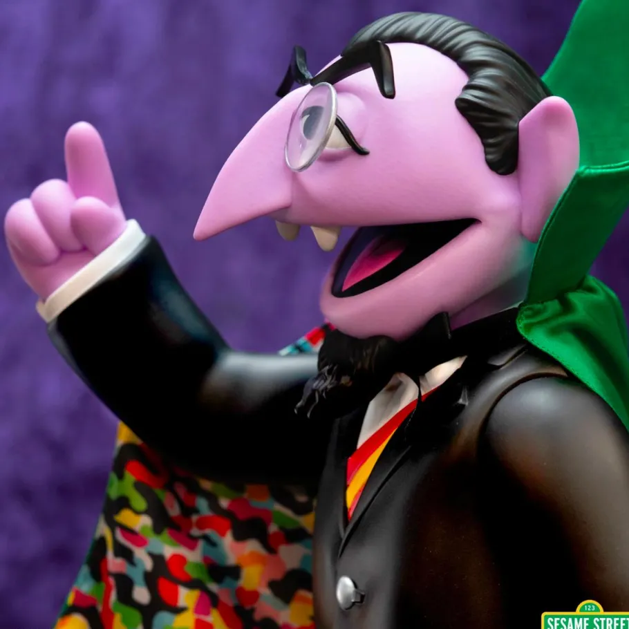Designer Vinyl>Sesame Street - Count Von Count Supersize 15" Vinyl Figure