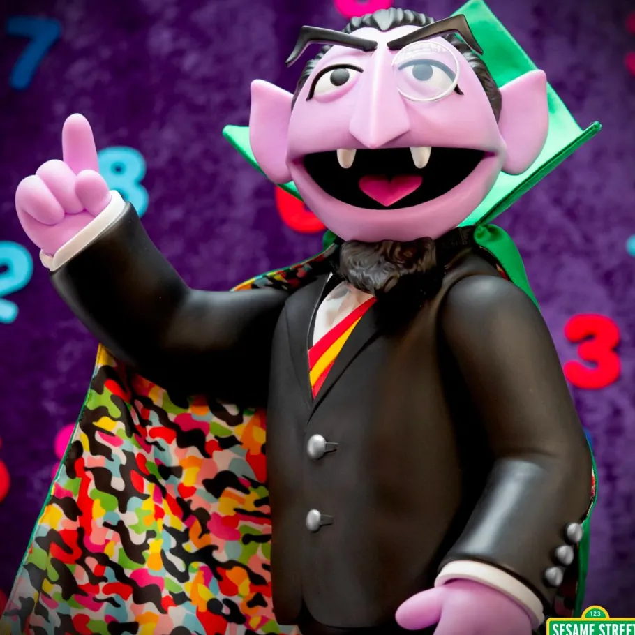 Designer Vinyl>Sesame Street - Count Von Count Supersize 15" Vinyl Figure