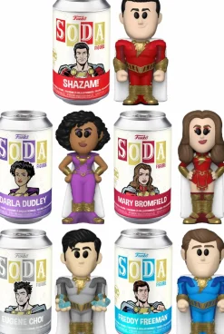 Designer Vinyl>Shazam! Fury of the Gods (2023) - Go Fight For The World SODA Vinyl Figure Bundle (Set of 5)