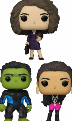 Pop! Bundles>She-Hulk : Attorney at Law (2022) - Namaste, All Day Pop! Vinyl Figure Bundle (Set of 3)
