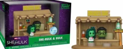 Designer Vinyl>She-Hulk : Attorney at Law (2022) - & Hulk Diorama Mini Moments Vinyl Figure