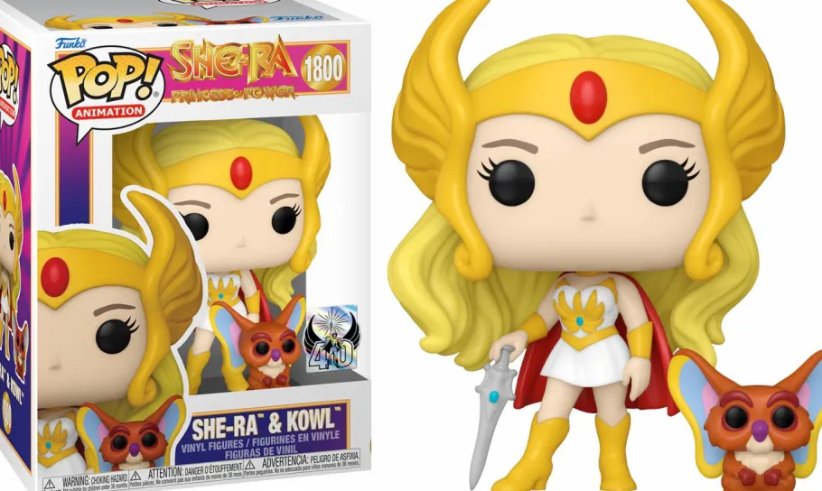 Standard Pop!>She-Ra : Princess of Power - & Kowl 40th Anniversary Pop! Vinyl Figure