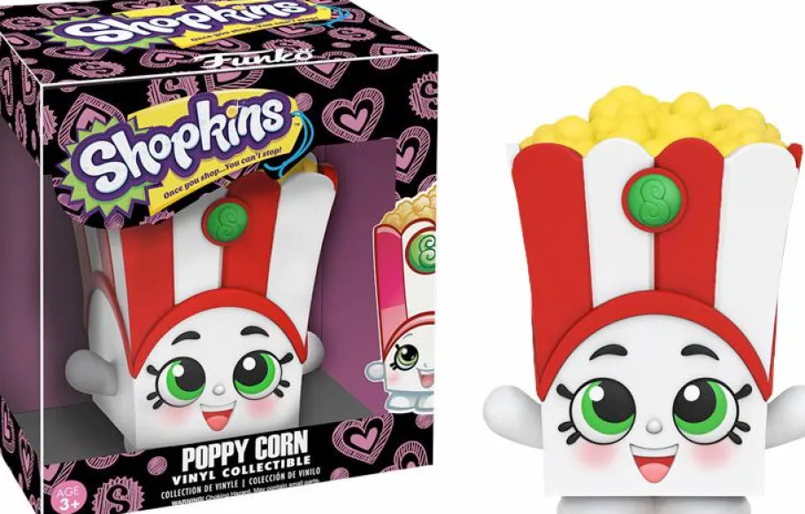Designer Vinyl>Shopkins - Poppy Corn 3” Vinyl Figure