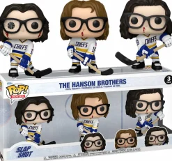 Standard Pop!>Slap Shot - The Hanson Brothers Pop! Vinyl 3-Pack