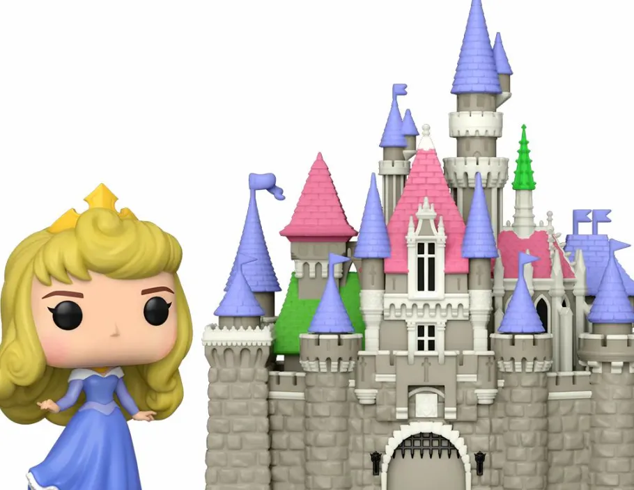 Pop! Rides & Town>Sleeping Beauty (1959) - Aurora with Castle Ultimate Disney Princess Pop! Town Vinyl Figure