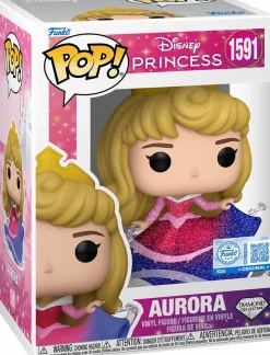Standard Pop!>Sleeping Beauty - Aurora Diamond Glitter Pop! Vinyl Figure