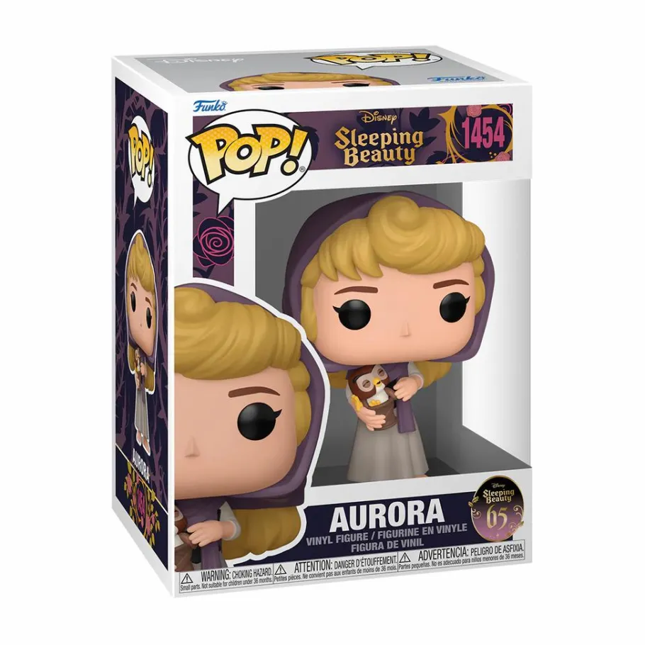 Standard Pop!>Sleeping Beauty : 65th Anniversary - Aurora with Owl Pop! Vinyl Figure