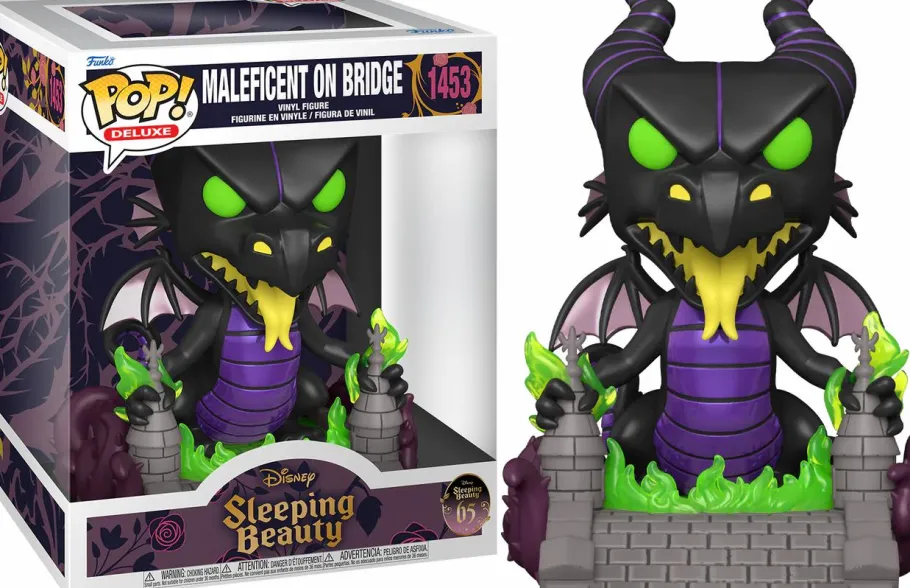 Pop! Deluxe>Sleeping Beauty : 65th Anniversary - Maleficent on Bridge Deluxe Pop! Vinyl Figure