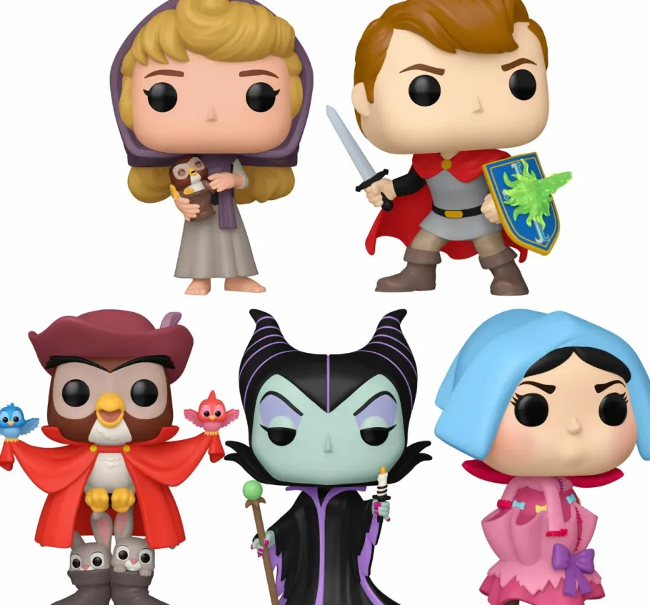 Pop! Bundles>Sleeping Beauty : 65th Anniversary - Once Upon a Dream Pop! Vinyl Bundle (Set of 5)