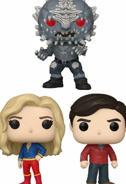 Pop! Bundles>Smallville - Bony Space Invader Pop! Vinyl Figure Bundle (Set of 3)