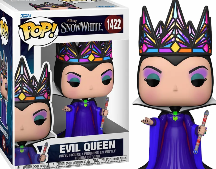 Standard Pop!>Snow White and the Seven Dwarves Snow White (2025) - Evil Queen (Purple Gown) Pop! Vinyl Figure