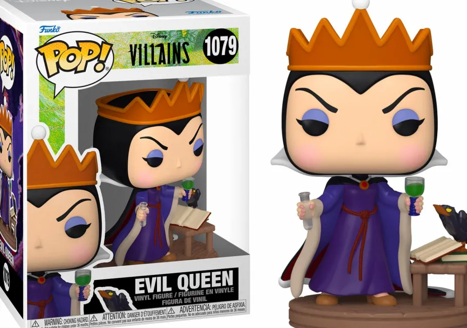 Standard Pop!>Snow White and the Seven Dwarves Snow White and the Seven Dwarfs - Evil Queen Ultimate Disney Villains Pop! Vinyl Figure