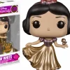Standard Pop!>Snow White and the Seven Dwarves Snow White and the Seven Dwarfs - Snow White Gold Ultimate Disney Princess Pop! Vinyl Figure with Enamel Pin (Funko / Popcultcha Exclusive)
