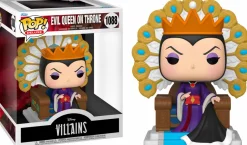 Pop! Deluxe>Snow White and the Seven Dwarves Snow White and the Seven Dwarfs - Evil Queen on Throne Deluxe Pop! Vinyl Figure