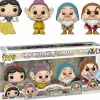 Standard Pop!>Snow White and the Seven Dwarves Snow White and the Seven Dwarfs (1937) - Dopey, Sleepy, Doc & Snow White Diamond Glitter Pop! Vinyl Figure 4-Pack