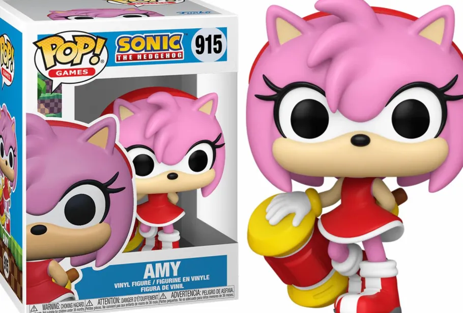 Standard Pop!>Sonic the Hedgehog - Amy (with Hammer) Pop! Vinyl Figure