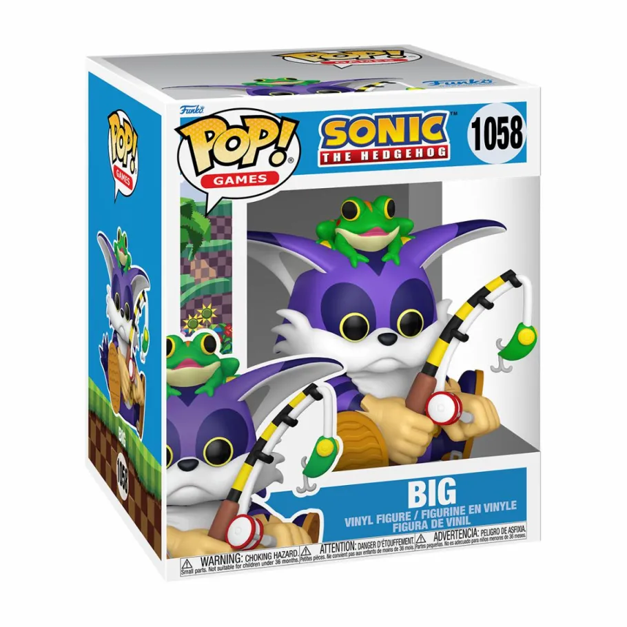 Standard Pop!>Sonic the Hedgehog - Big Super-Sized 6” Pop! Vinyl Figure