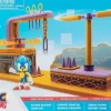Designer Vinyl>Sonic the Hedgehog - Classic Sonic with Flying Battery Zone Diorama 2.5" Scale Action Figure Playset