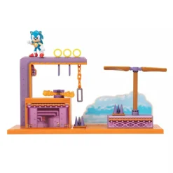 Designer Vinyl>Sonic the Hedgehog - Classic Sonic with Flying Battery Zone Diorama 2.5" Scale Action Figure Playset