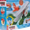 Designer Vinyl>Sonic the Hedgehog - Classic Sonic with Tornado Biplane 2.5" Scale Action Figure Vehicle Playset