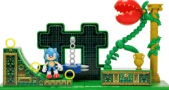 Designer Vinyl>Sonic the Hedgehog - Classic Sonic with Stardust Speedway Zone Diorama 2.5" Scale Action Figure Playset