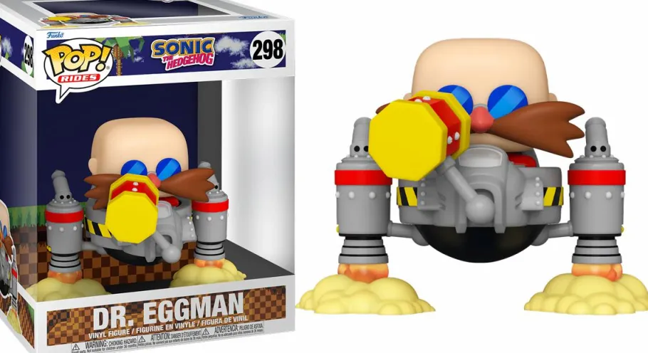 Pop! Rides & Town>Sonic the Hedgehog - Dr. Eggman Pop! Rides Vinyl Figure