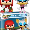 Standard Pop!>Sonic the Hedgehog - Knuckles & Rouge Pop! Vinyl 2-Pack