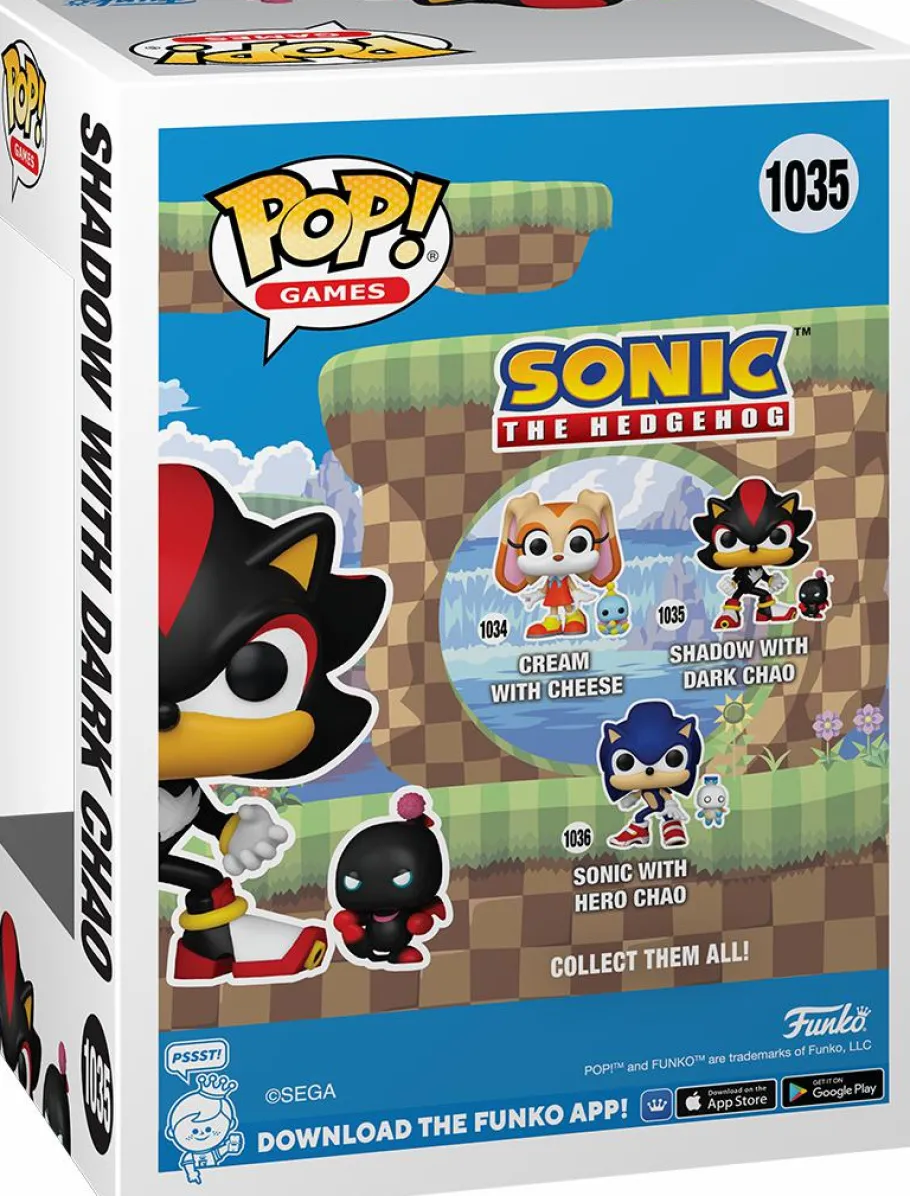 Standard Pop!>Sonic the Hedgehog - Shadow with Dark Chao Pop! Vinyl Figure