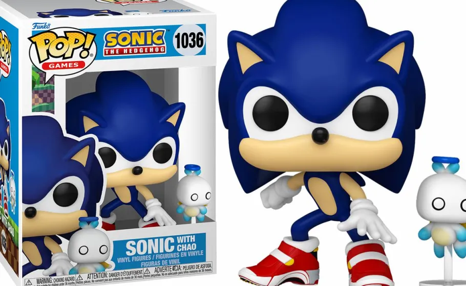 Standard Pop!>Sonic the Hedgehog - Sonic with Chao Pop! Vinyl Figure