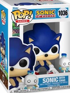 Standard Pop!>Sonic the Hedgehog - Sonic with Chao Pop! Vinyl Figure