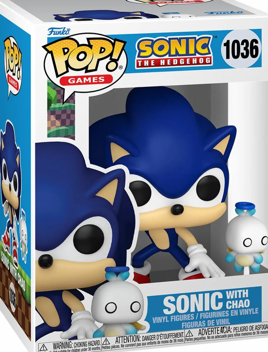 Standard Pop!>Sonic the Hedgehog - Sonic with Chao Pop! Vinyl Figure
