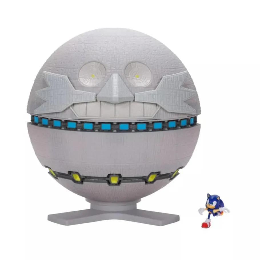 Designer Vinyl>Sonic the Hedgehog - Sonic with Death Egg Diorama 2.5" Scale Action Figure Playset