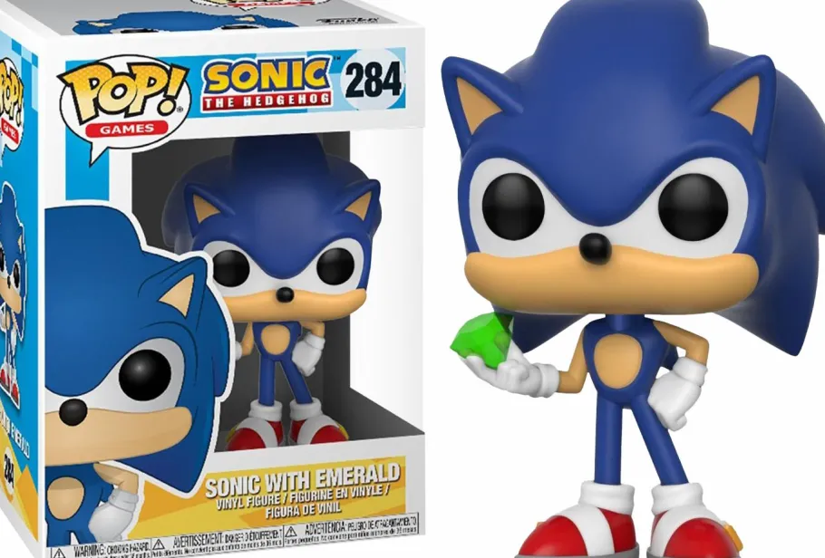 Standard Pop!>Sonic the Hedgehog - Sonic with Chaos Emerald Pop! Vinyl Figure