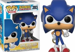 Standard Pop!>Sonic the Hedgehog - Sonic with Ring Pop! Vinyl Figure
