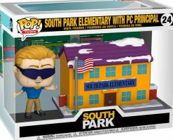 Pop! Rides & Town>South Park - PC Principal with Elementary Pop! Town Vinyl Figure
