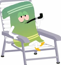 Designer Vinyl>South Park - St. Patrick's Day Towelie 4" Vinyl Figure