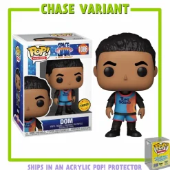 Pop! Chases, Vault, Limited Editions, Ppp Items>Space Jam 2: A New Legacy - Dom Pop! Vinyl Figure in Acrylic Pop! Protector (Chase Variant)